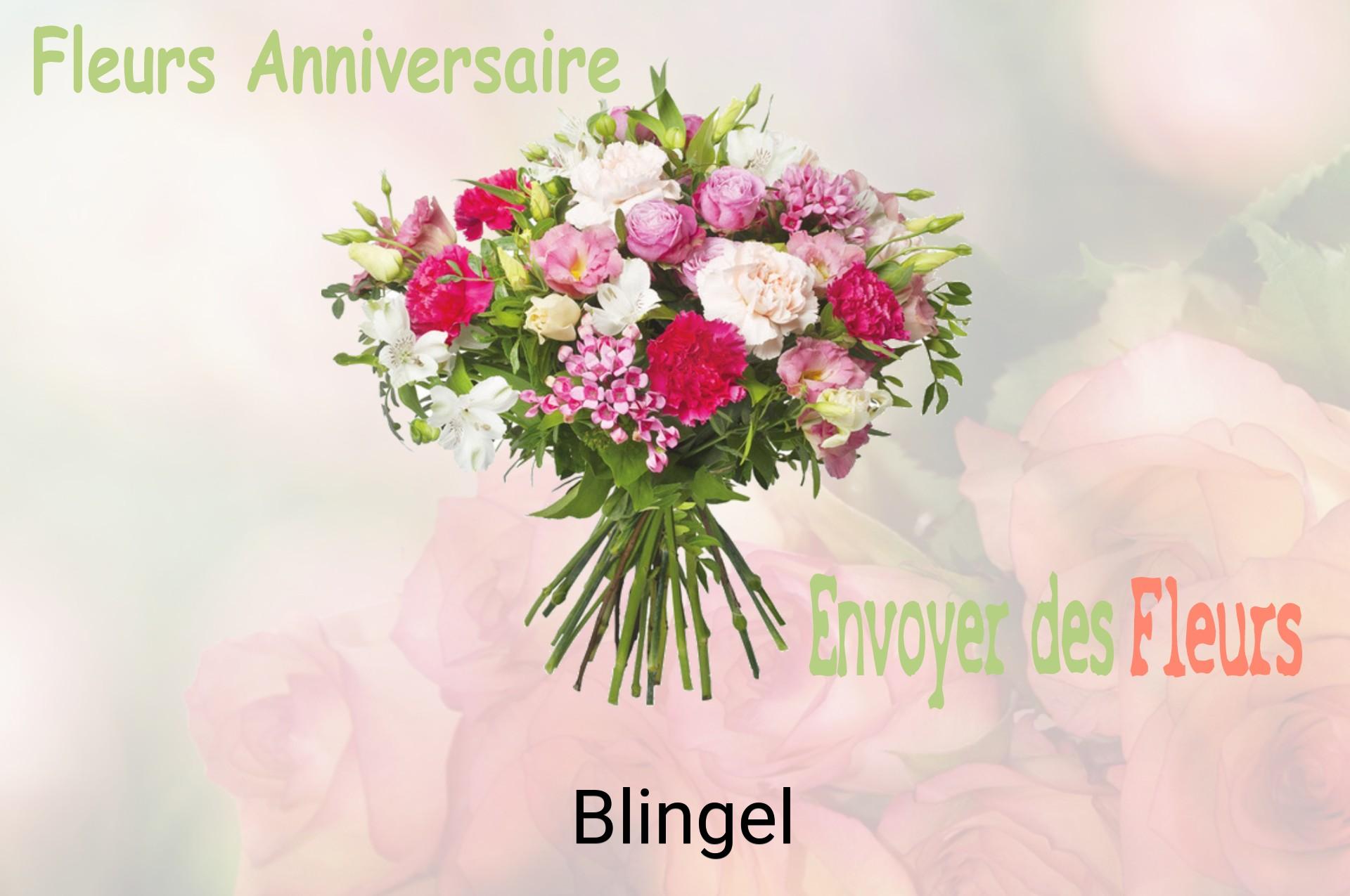 Bouquet de fleurs d’anniversaire livré à Blingel