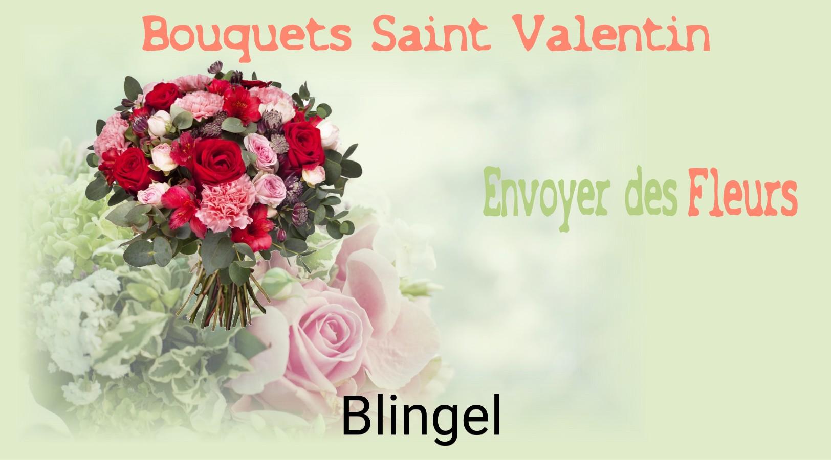 Roses de Saint-Valentin livrées à Blingel
